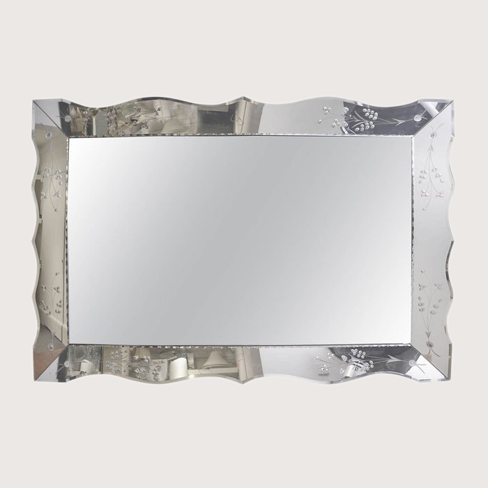 The image for Valerie Wade Mw236 1950S French Rectangular Mirror 01