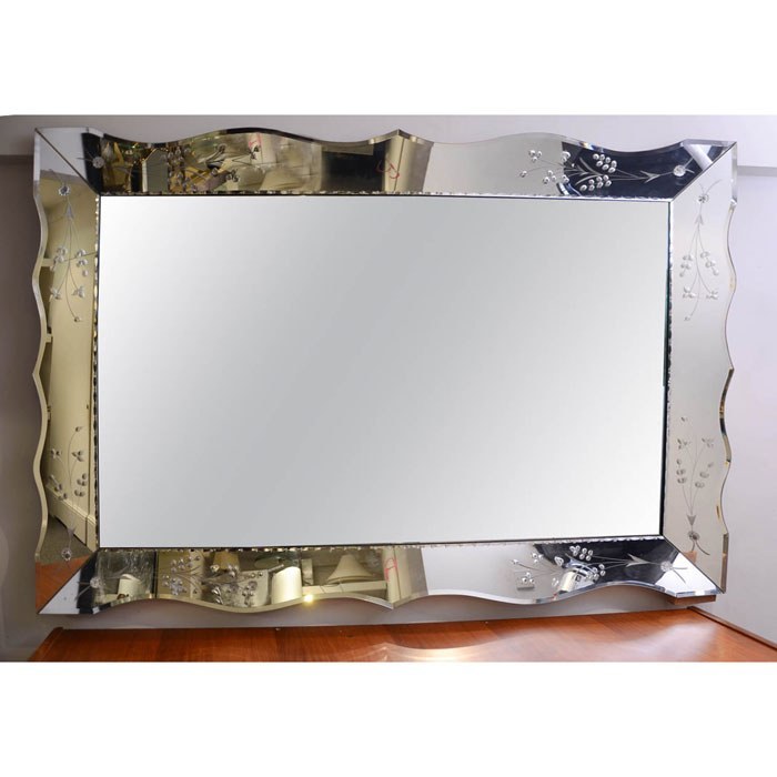 Valerie Wade Mw236 1950S French Rectangular Mirror 02