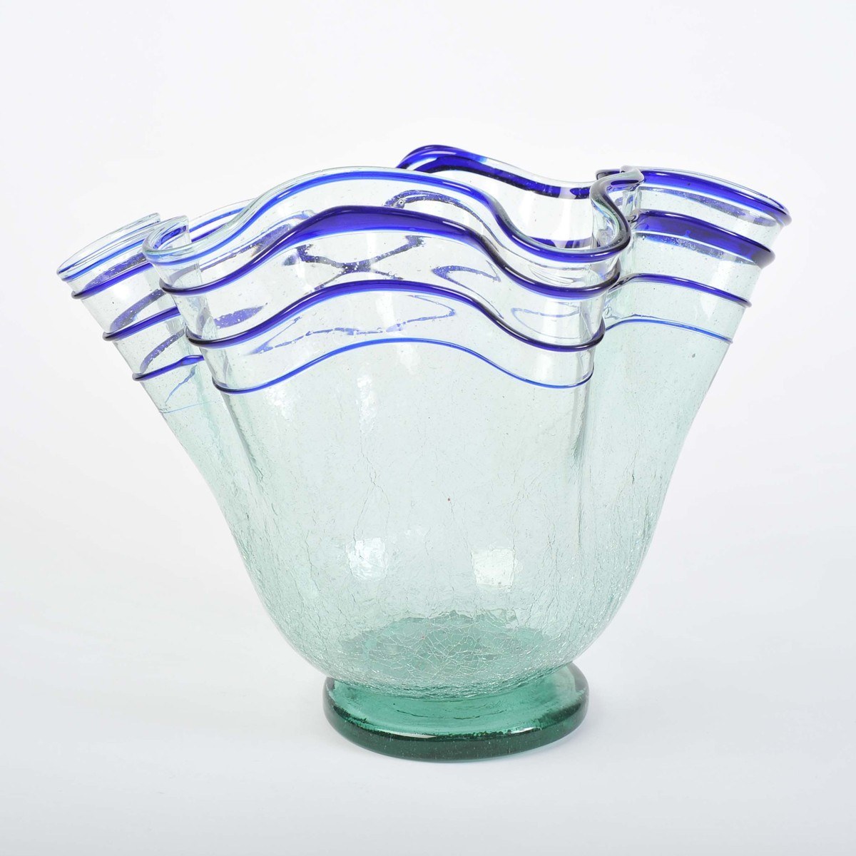 Wave Glass Vase Ii