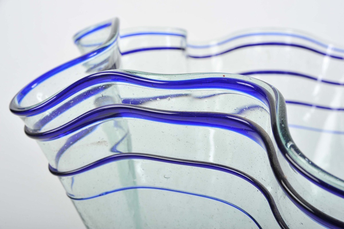 Wave Glass Vase Iv